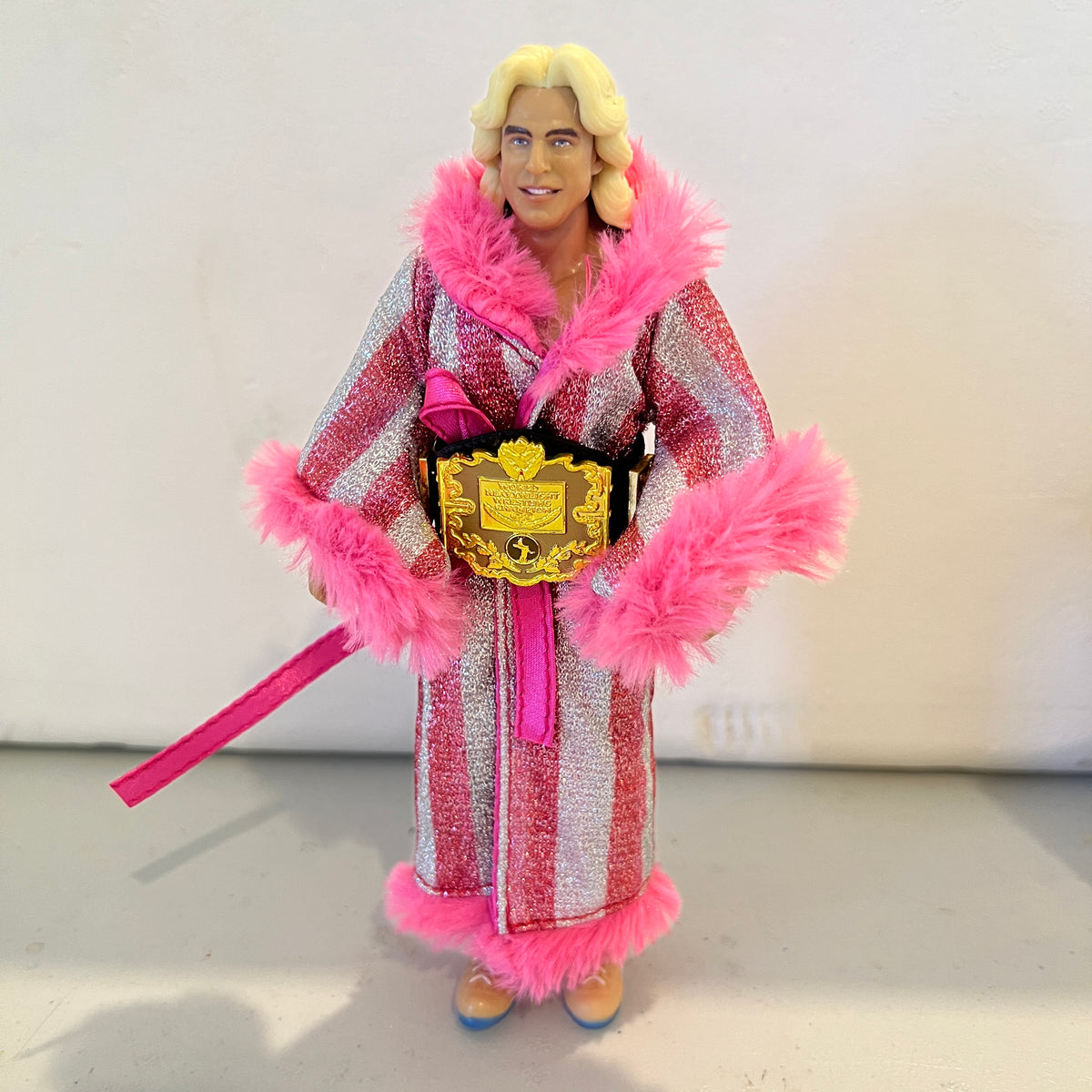 Ric Flair WWE AEW w Title Out Of Box Action Figure 6