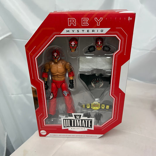 Rey Mysterio WWE Ultimate Edition Fan Takeover Action Figure Reboxed