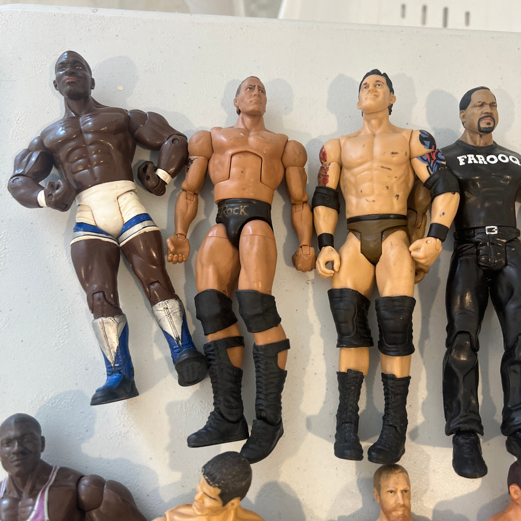 31 Bulk Lot WWE Series Out Of Box Action Figures Mattel Jakks