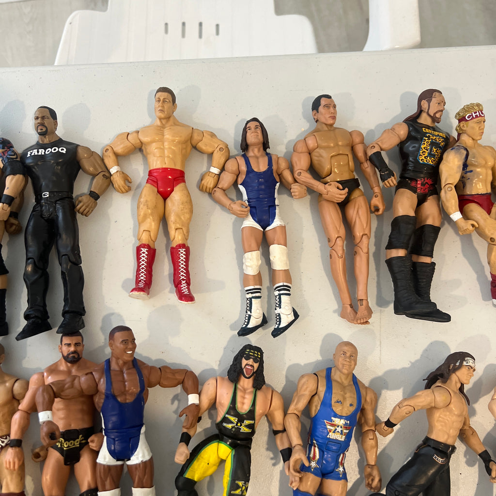 31 Bulk Lot WWE Series Out Of Box Action Figures Mattel Jakks