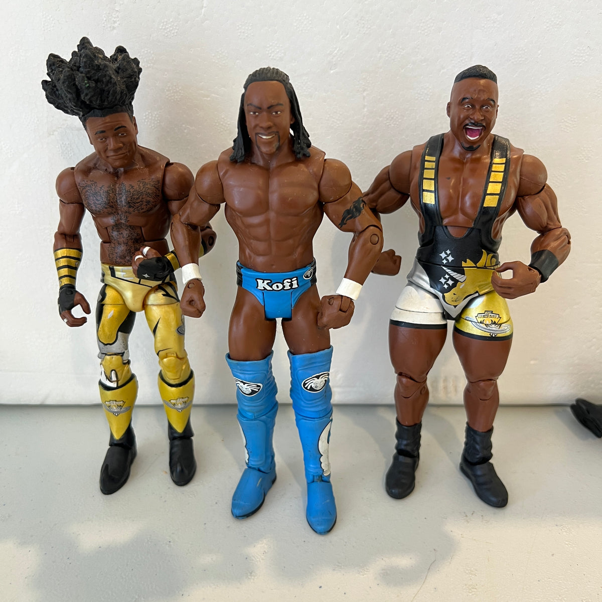 New Day WWE Out Of Box Action Figure Mattel 6