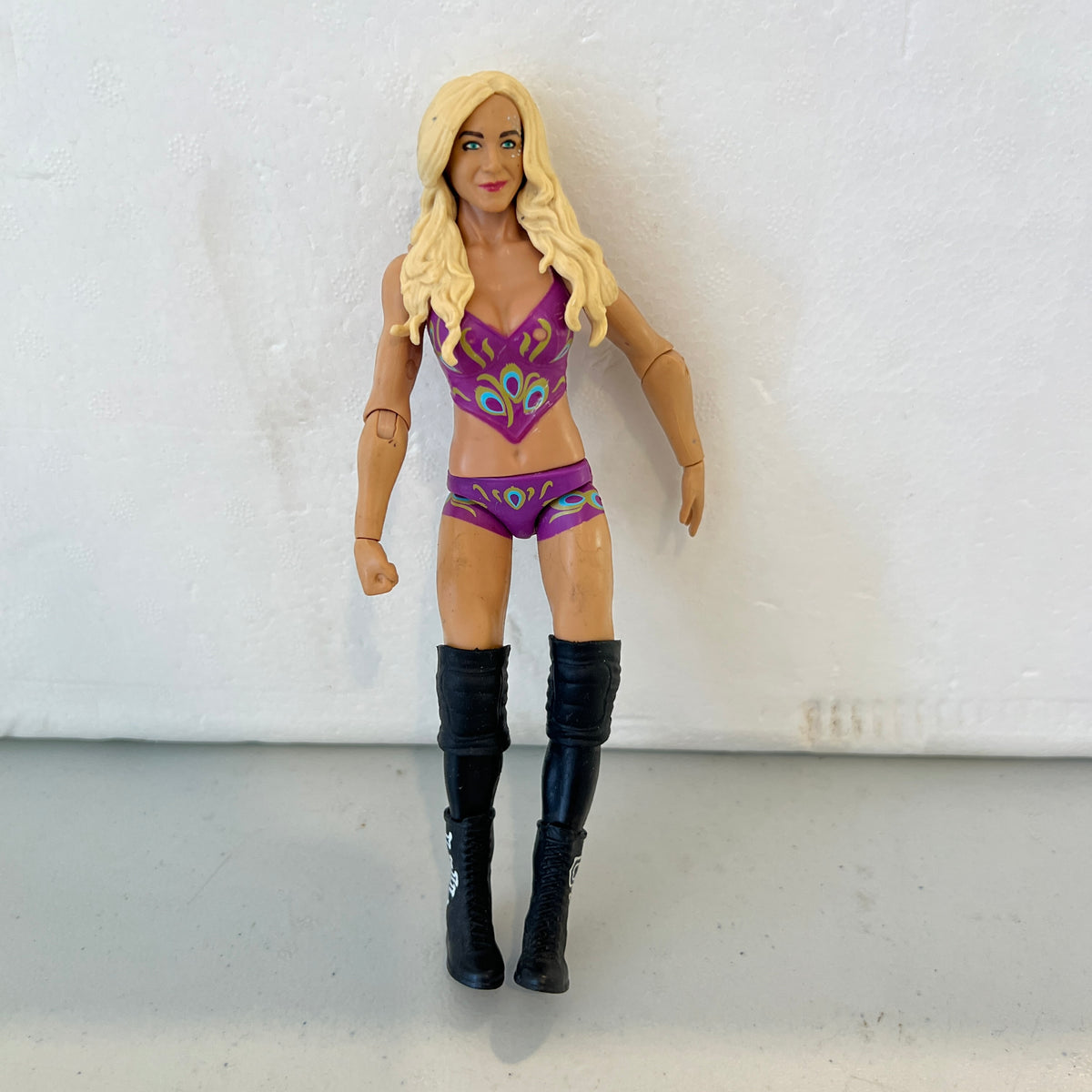 Charlotte WWE Series Out Of Box Action Figure Mattel 6