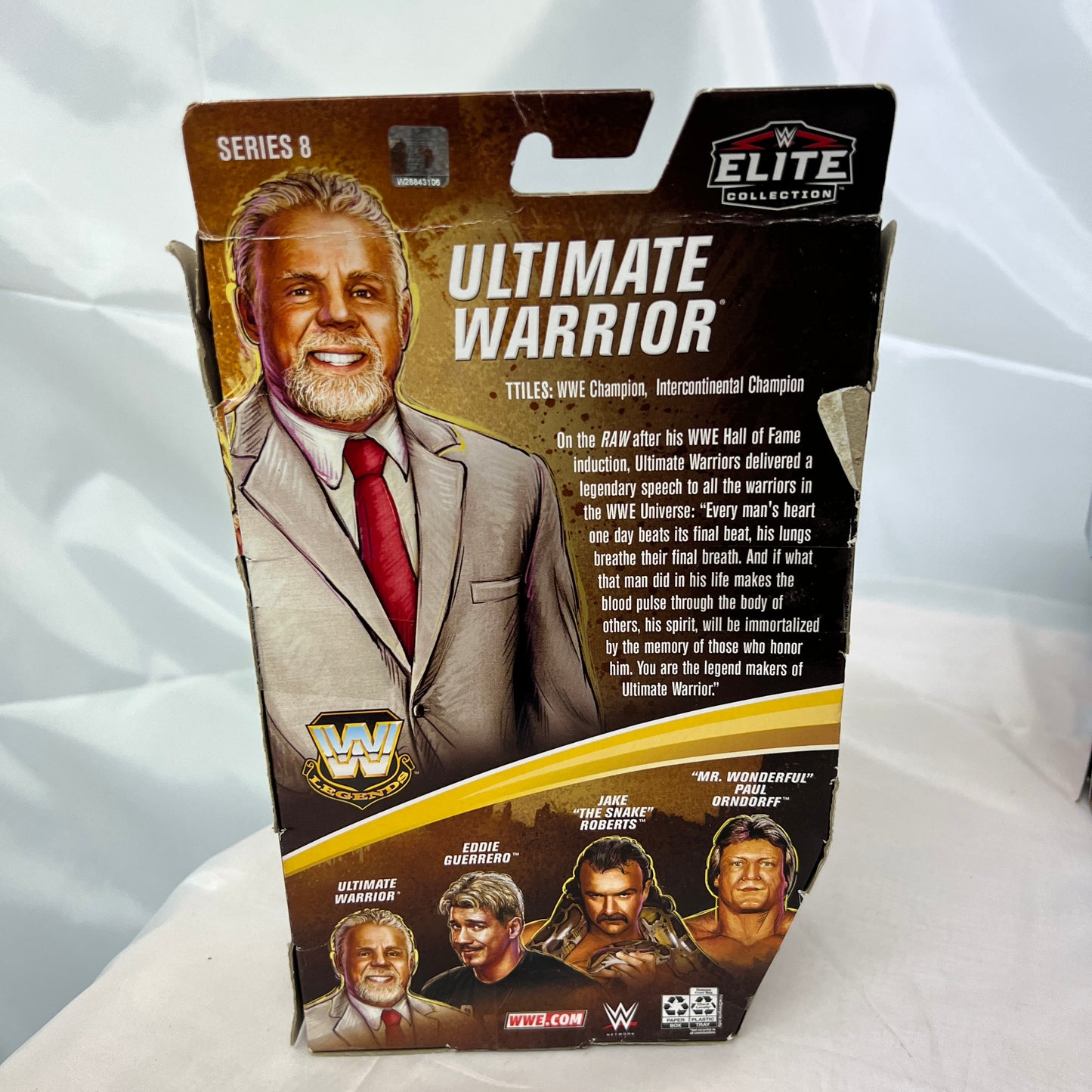 Ultimate Warrior WWE Elite Legends 8 Action Figure