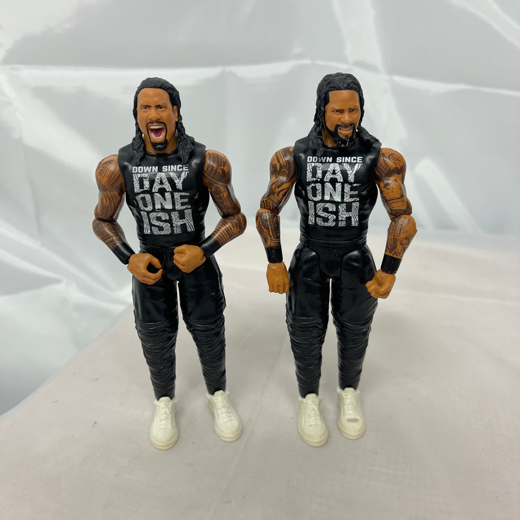 Jimmy and Jey Uso The Usos Battlepack 52 WWE Loose Action Figure Mattel