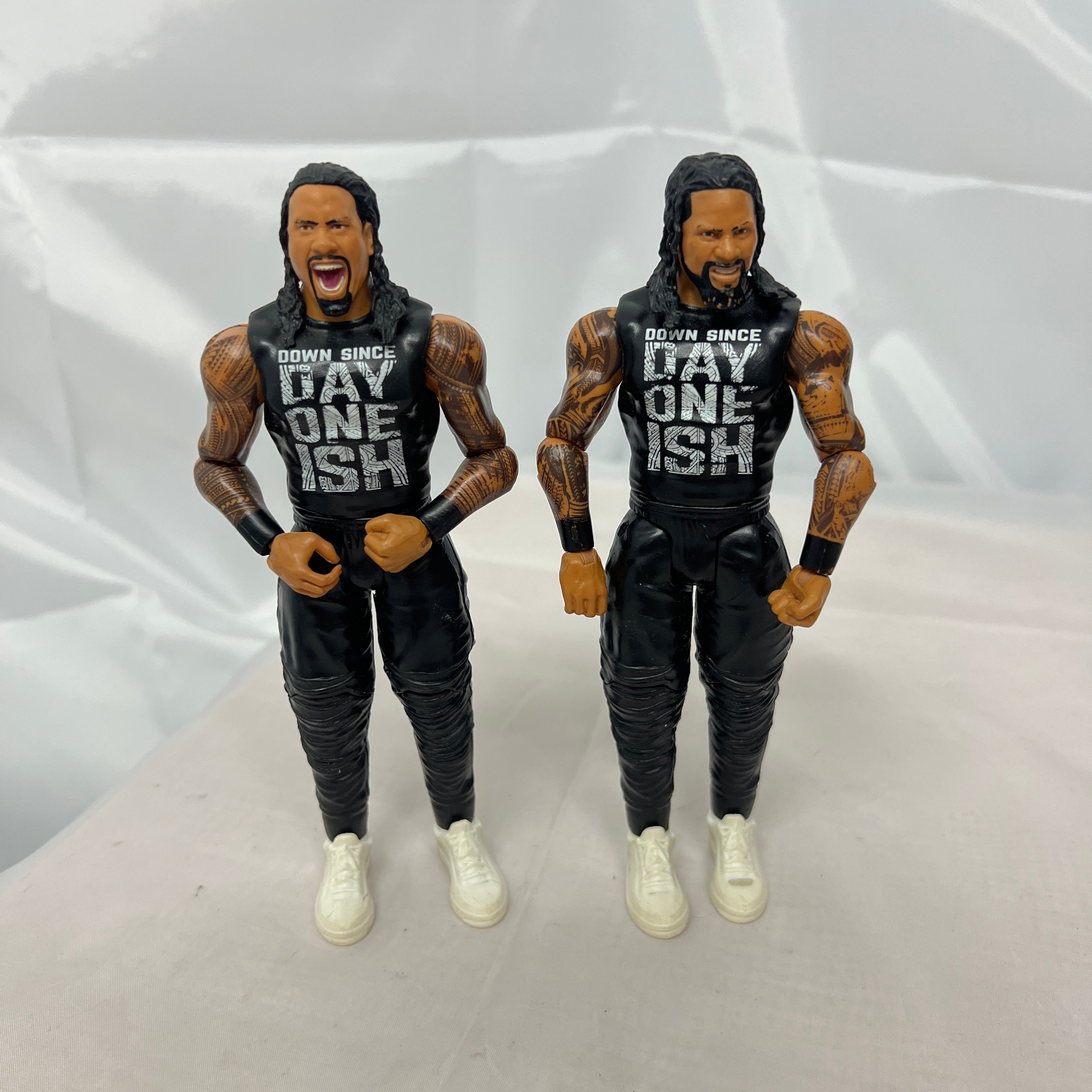 Jimmy and Jey Uso The Usos Battlepack 52 WWE Loose Action Figure Mattel