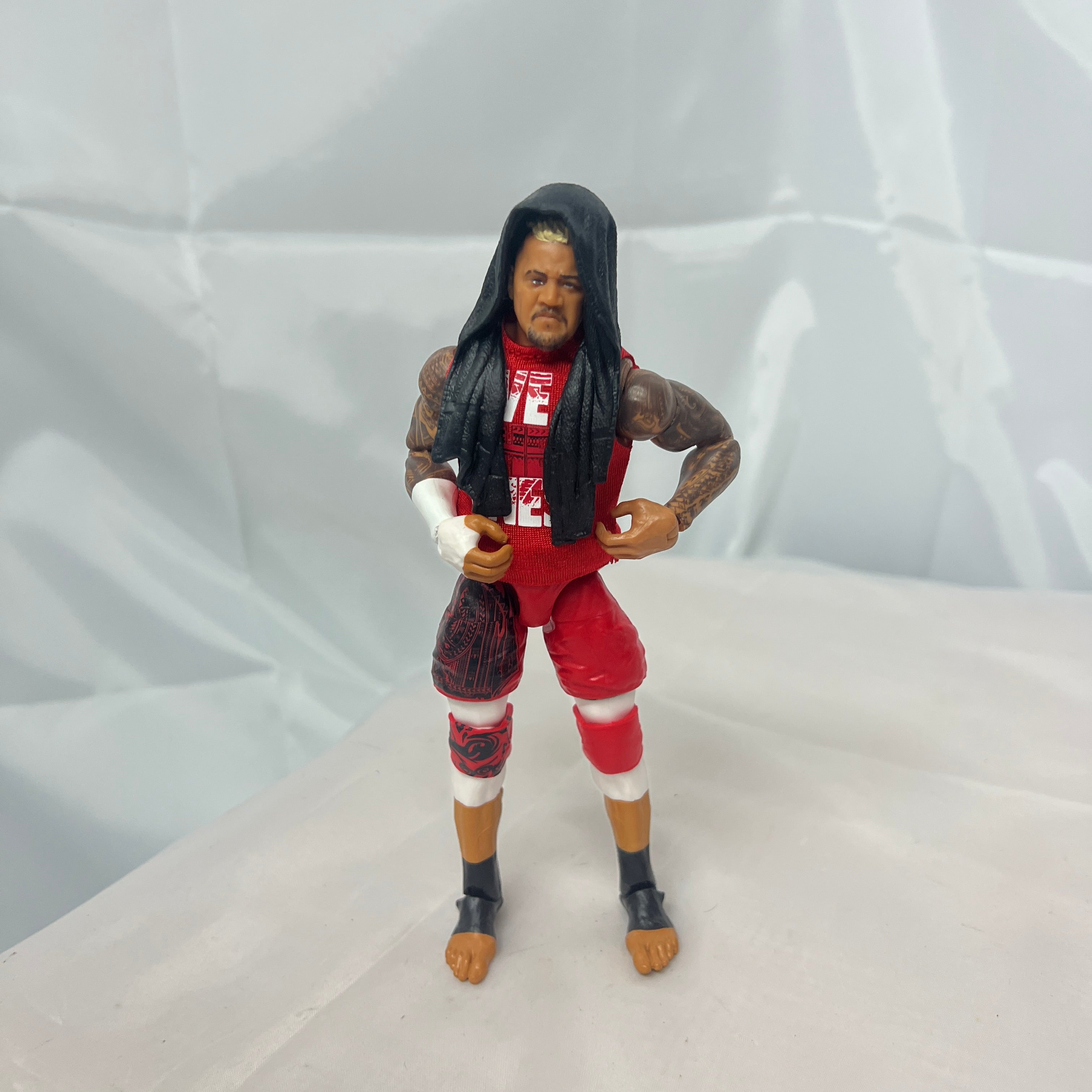 Solo Sikoa Elite 107 WWE Out Of Box Action Figure Mattel WWE
