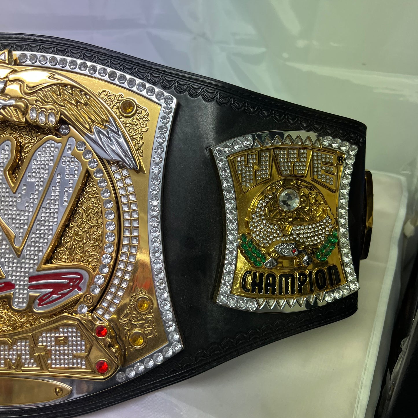 WWE Spinner Championship Authentic Replica Title Belt WWE Shop Cena