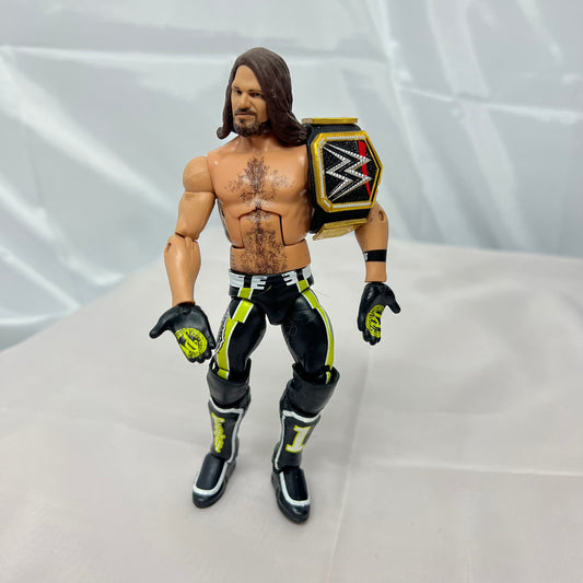 AJ Styles with WWE Belt - WWE Elite 74 Loose Action Figure Mattel WWE