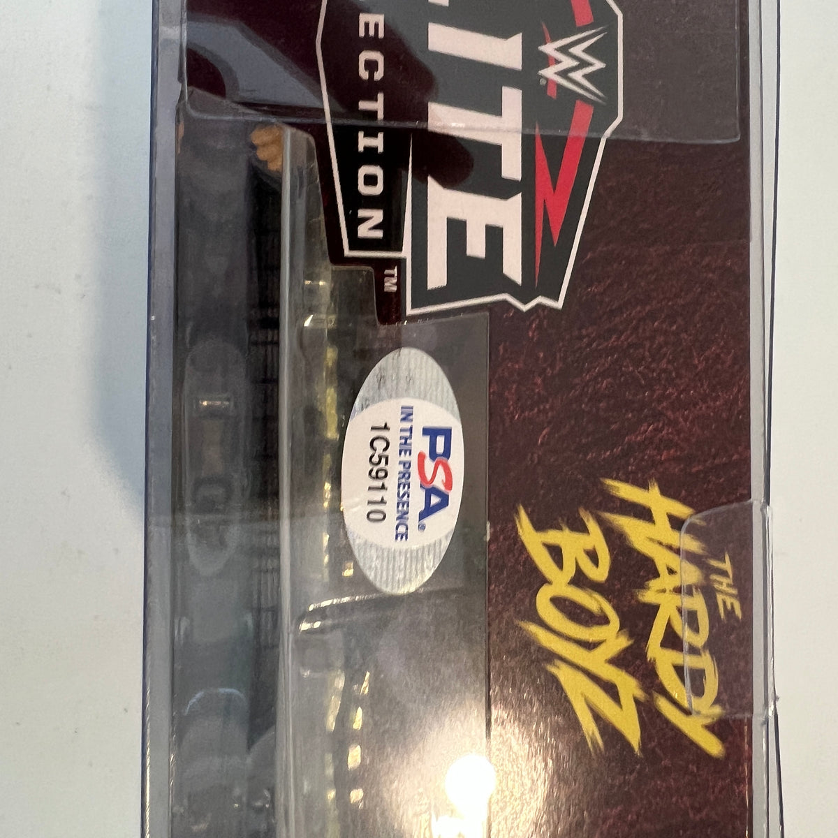 WWE Signed Brood Hardy Boyz Jeff Matt Hardy Elite Autographed COA Figures 2 Pack in Case