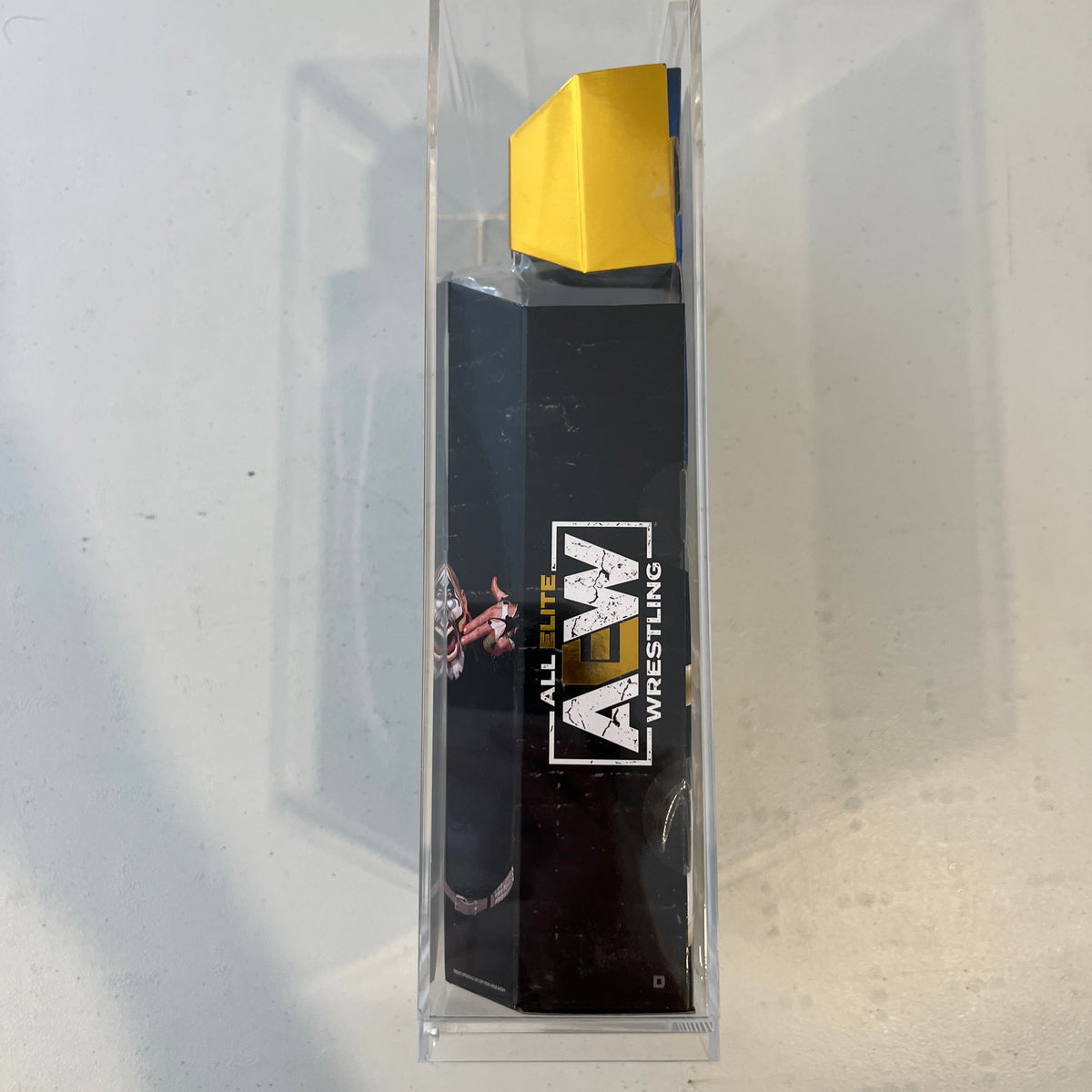 AEW Jeff Hardy Unrivaled 16 Action Figure Action Figure WWE in Acrylic Case