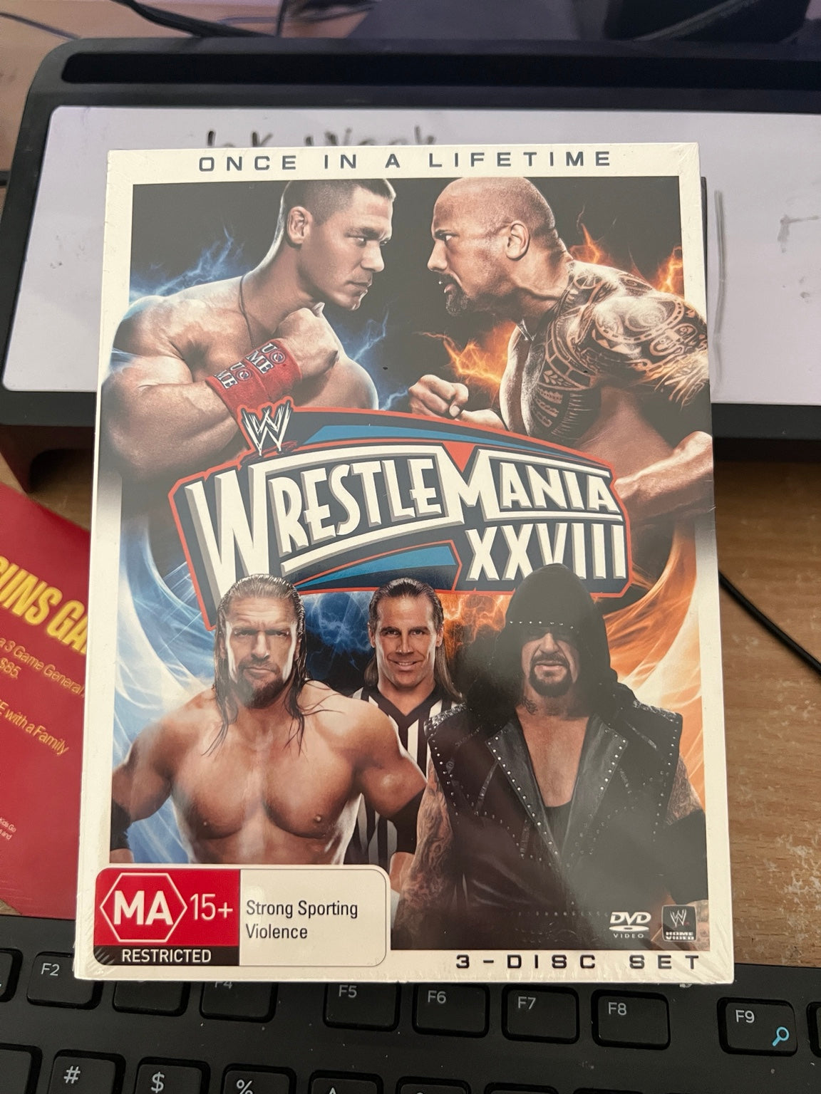 WWE WrestleMania 28 XXVIII [3DVD][2012] SEALED NEW
