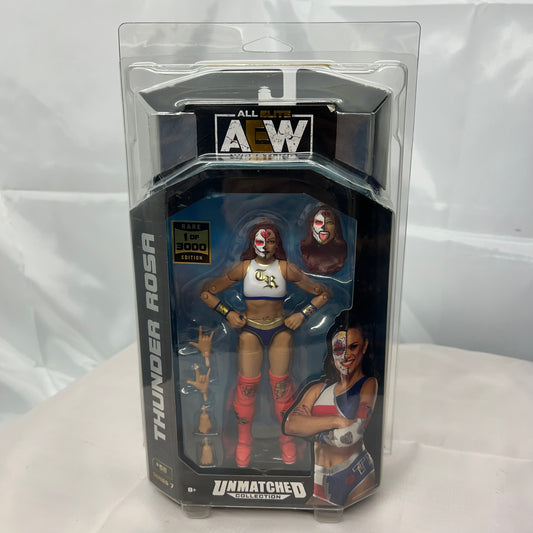 Thunder Rosa CHASE AEW Unmatched 7 Action Figure - Scale WWE