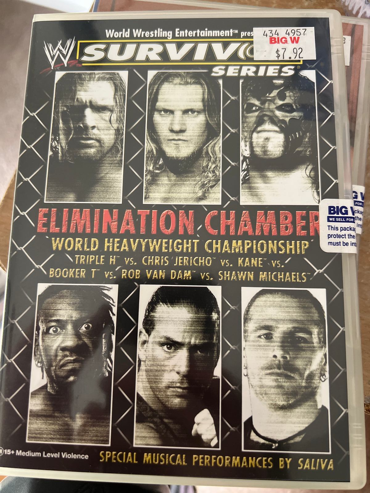 WWE Survivor Series 2002 DVD New Big W Seal