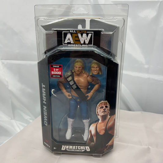 Owen Hart CHASE AEW Unmatched 6 Action Figure - Scale WWE