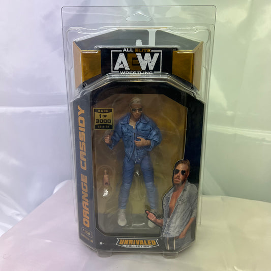 Orange Cassidy CHASE AEW Unrivaled 16 Action Figure - Scale WWE