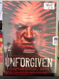WWE Unforgiven 2003 - New Sealed DVD - R4 Big W Seal