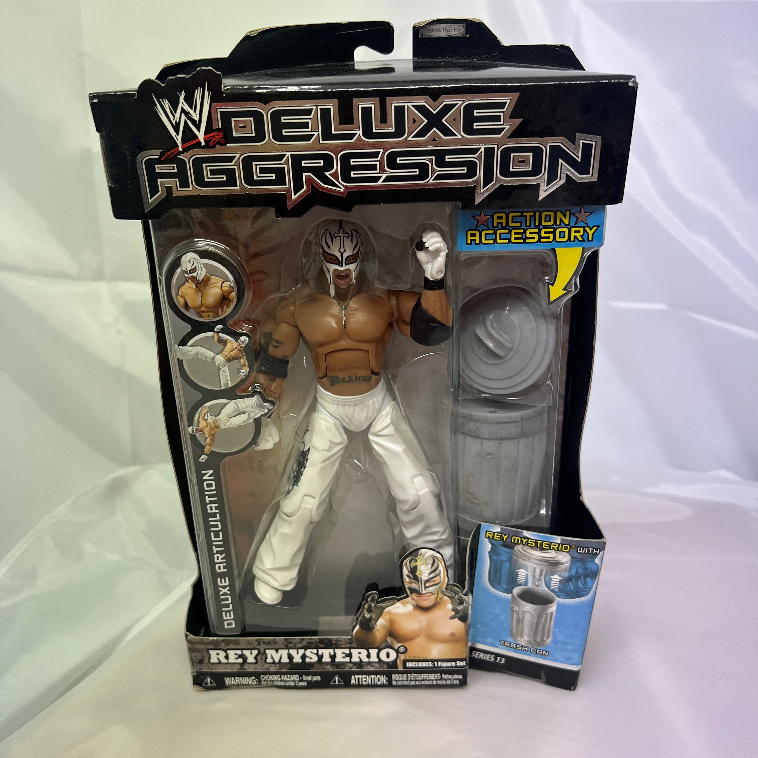 Rey Mysterio WWE Deluxe Aggression Series 13 Jakks Action Figure