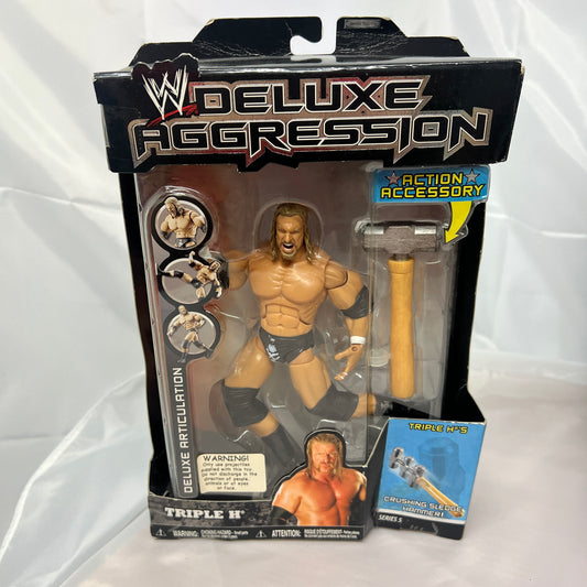Triple H WWE Deluxe Aggression Series 1 Jakks Action Figure