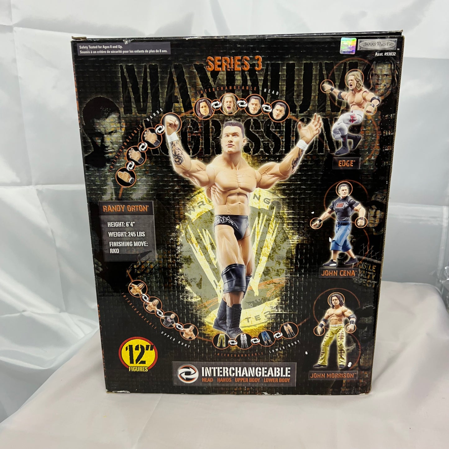 Randy Orton - WWE Jakks Maximum Aggression Action Figure Extremely Rare