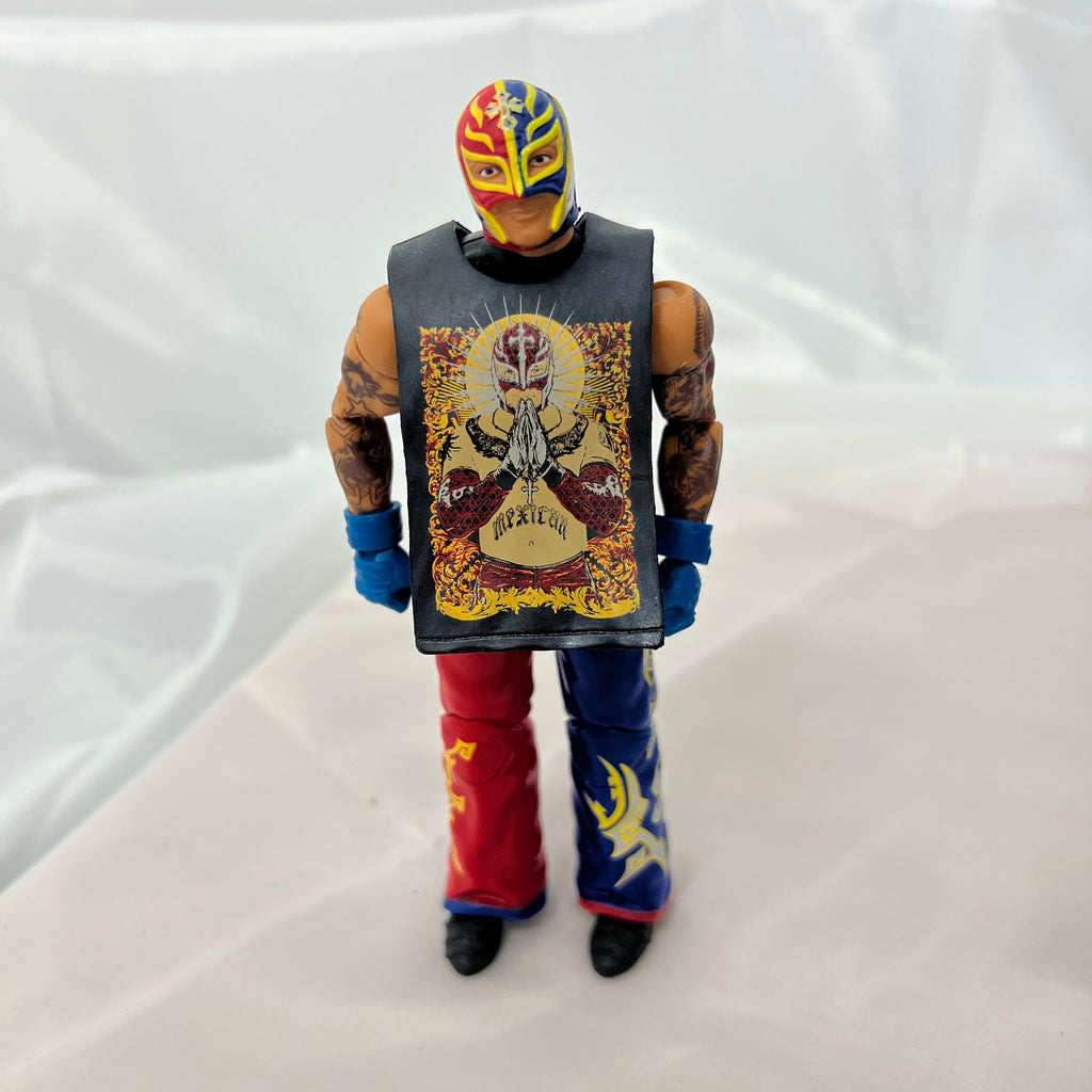 Rey Mysterio Elite 21 Action Figure Out Of Box Mattel WWE 9