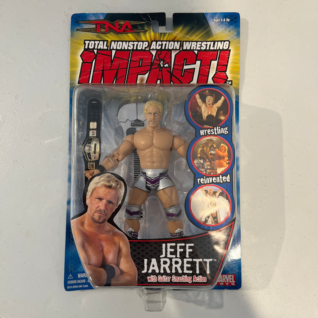 Jeff Jarrett TNA Impact 2005 Marvel ToyBiz Series 1 Wrestling Action Figure WWE