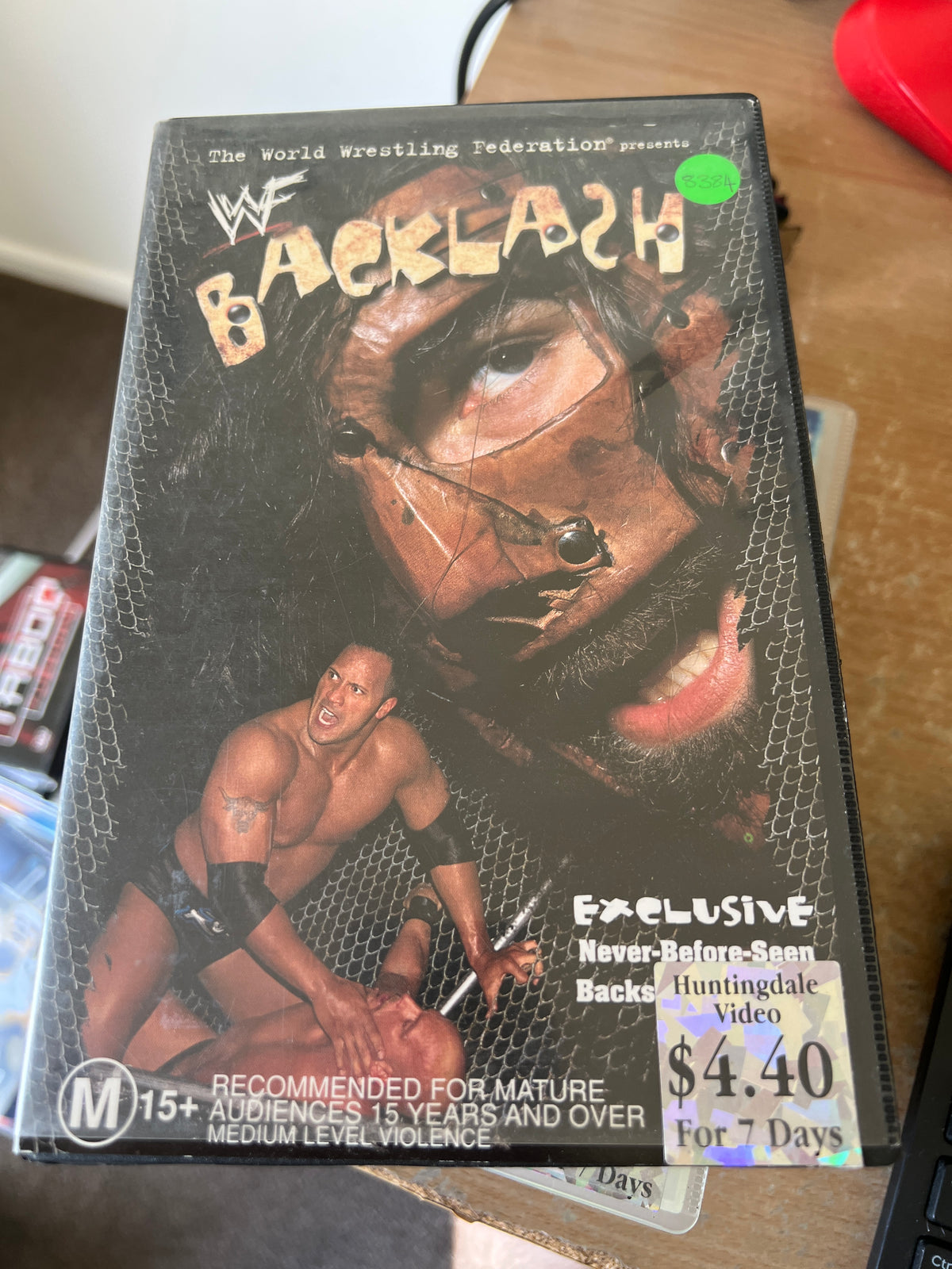 WWF/WWE Backlash 1999 VHS