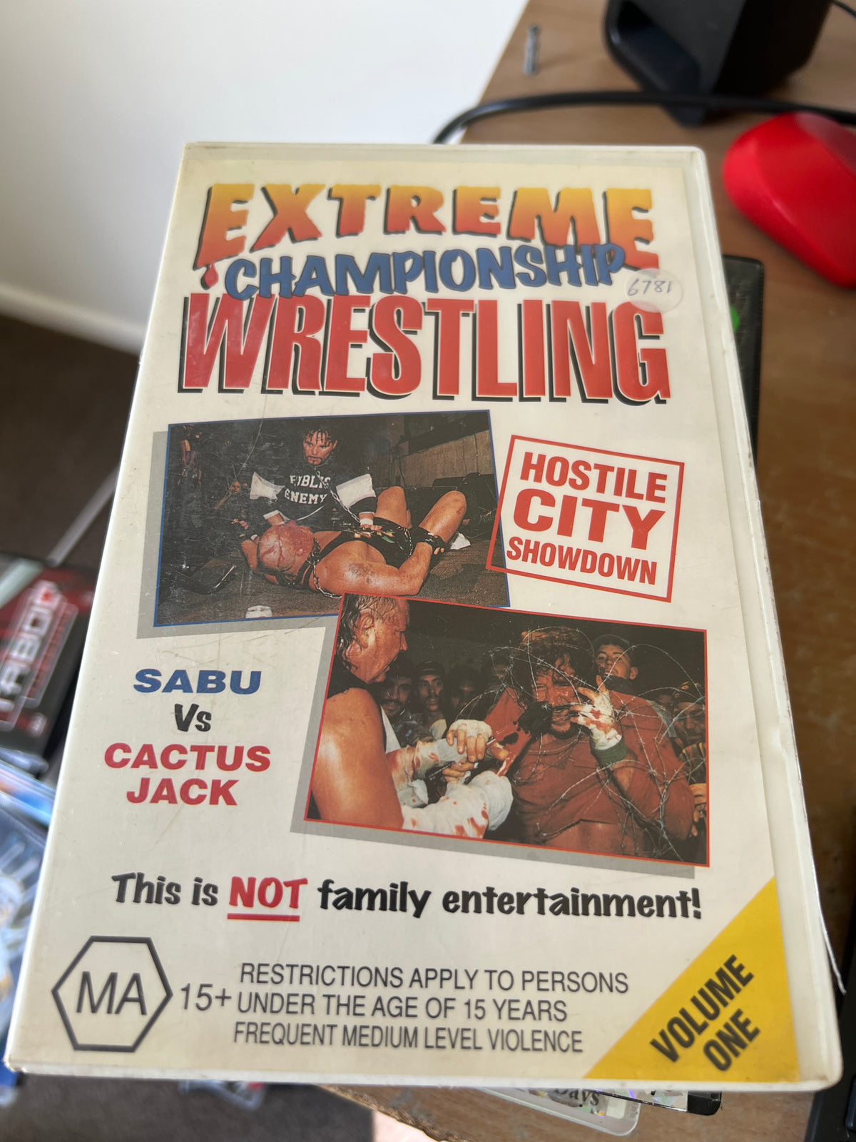 Extreme Championship Wrestling VHS Wrestling WWE