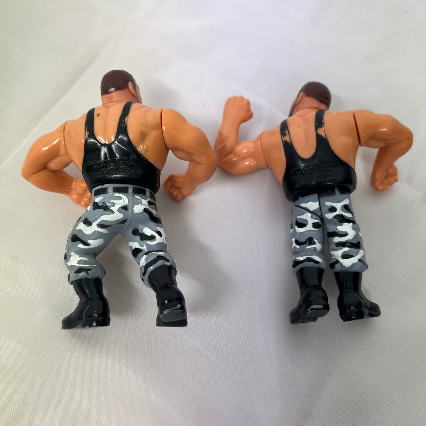 Bushwackers (Luke and Butch) - WWE Hasbro Loose Action Figures WWE