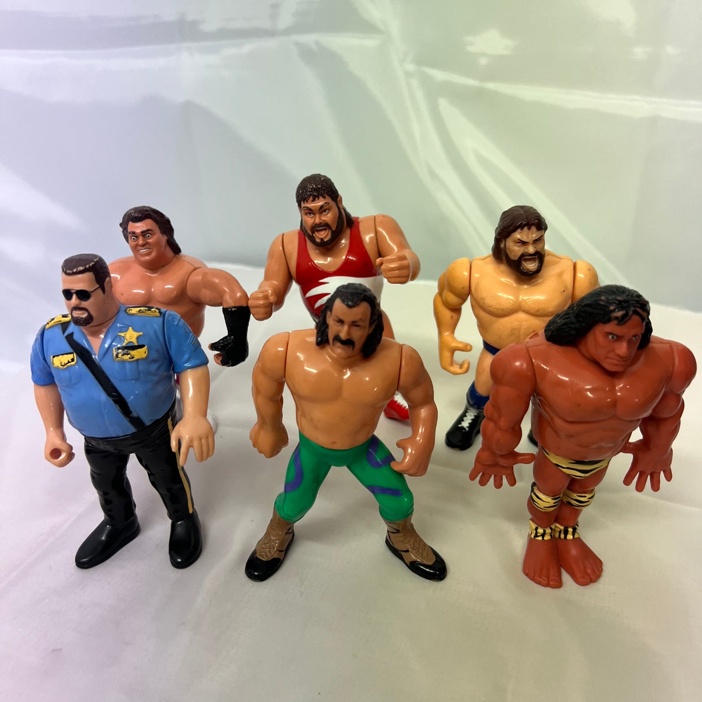 Set of 6 - WWE Hasbro Series Loose Action Figure WWE