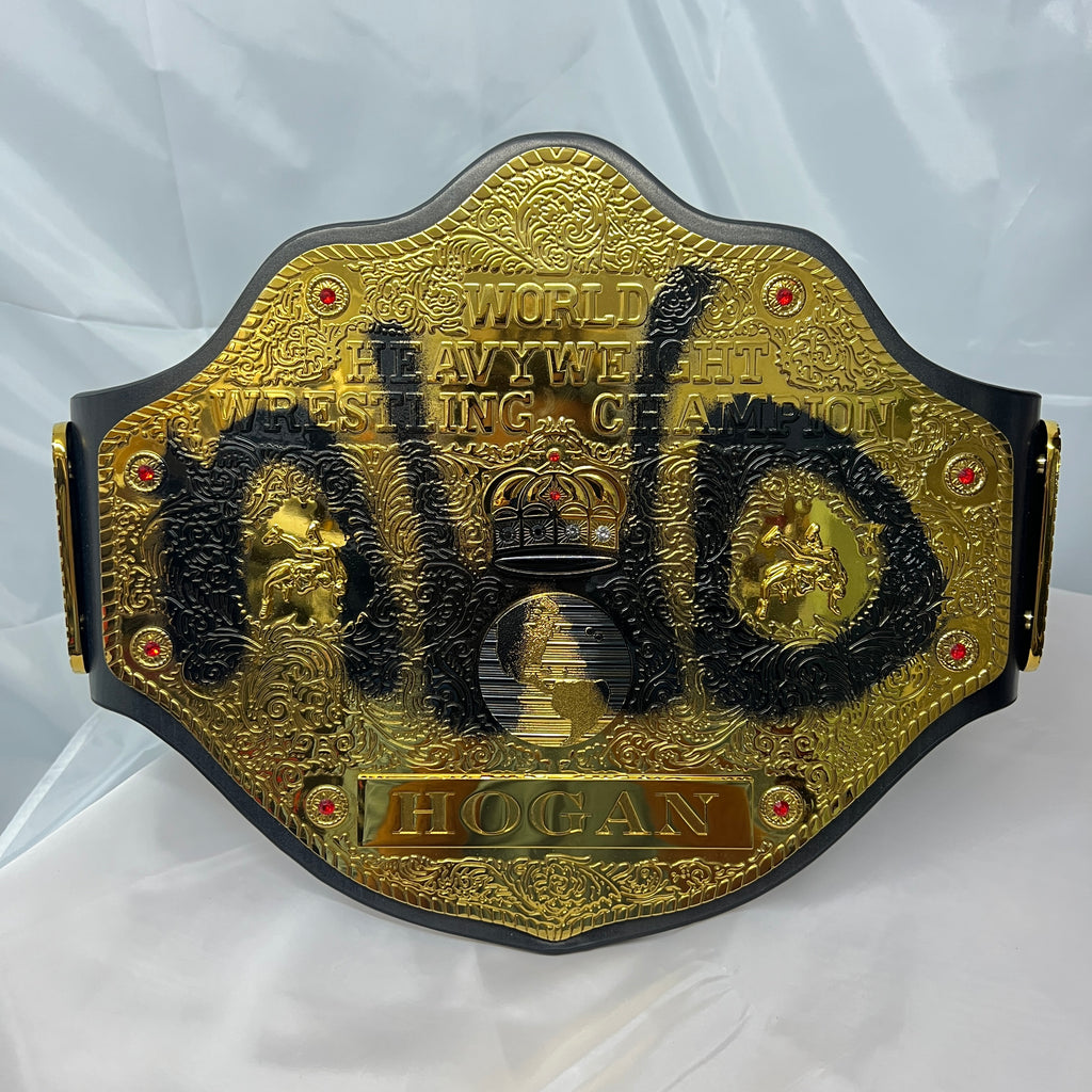 WWE ''Hollywood'' Hulk Hogan nWo Signature Series Championship Replica Title Belt WWE Shop