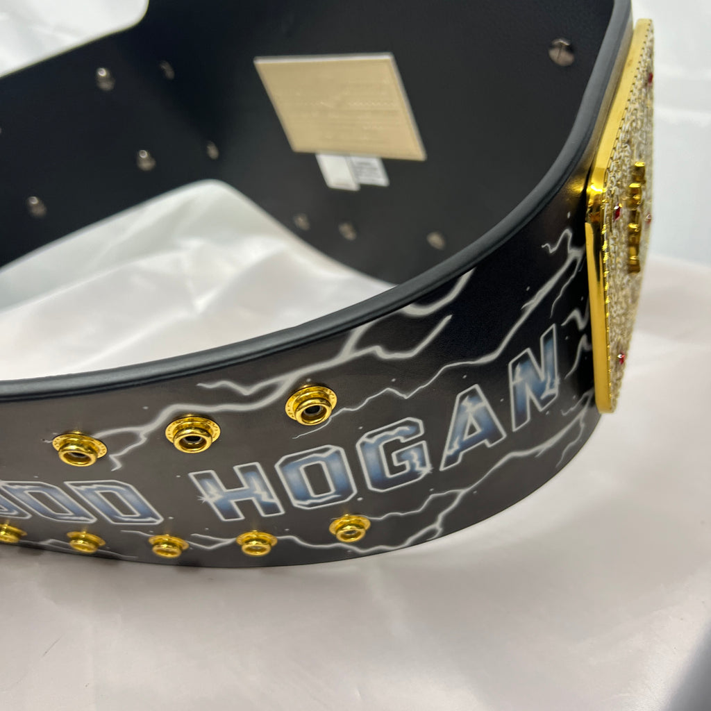 WWE ''Hollywood'' Hulk Hogan nWo Signature Series Championship Replica Title Belt WWE Shop