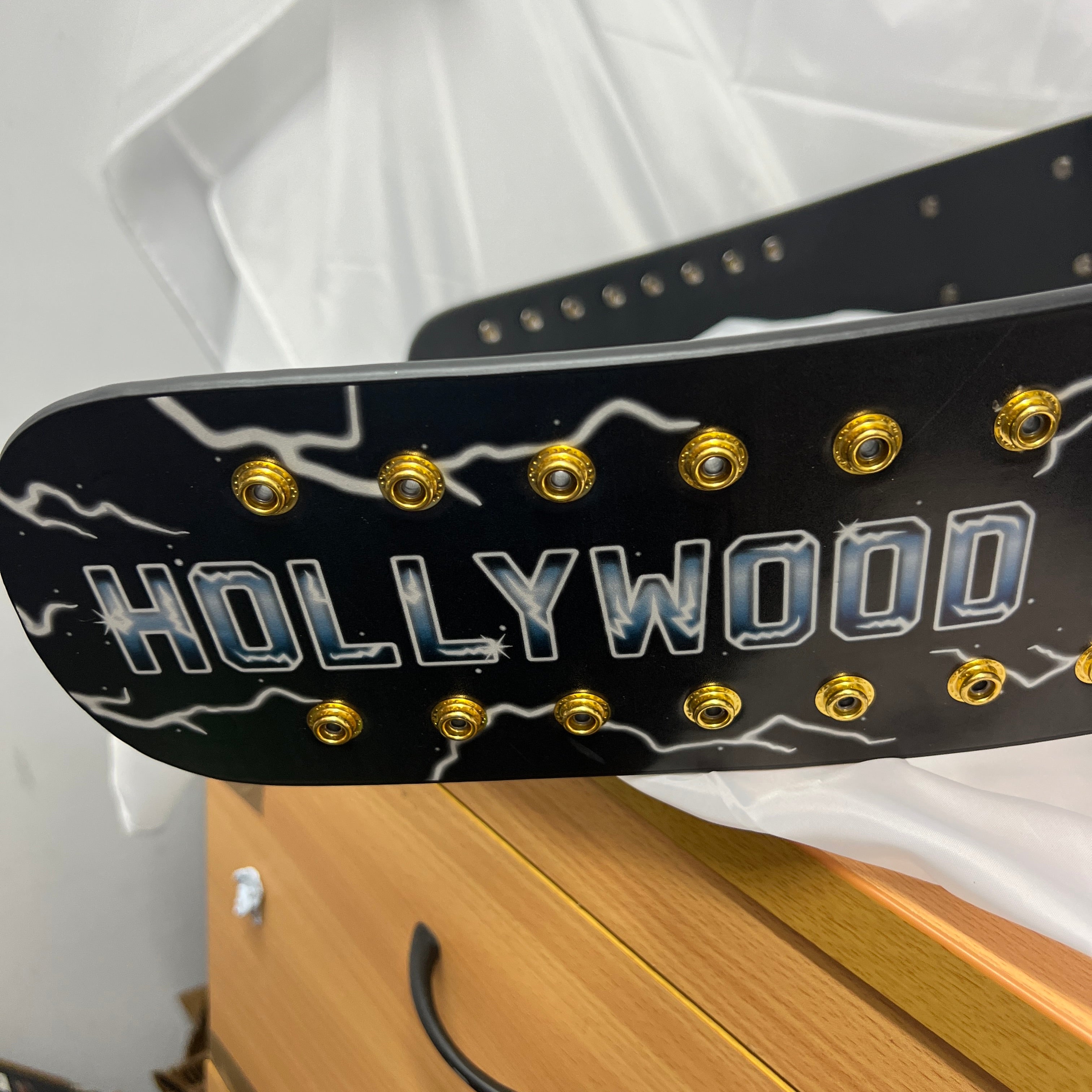 WWE ''Hollywood'' Hulk Hogan nWo Signature Series Championship Replica Title Belt WWE Shop