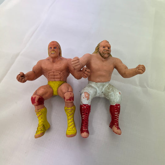 Hogan and Studd - WWE Thumb Wrestlers Series Loose Action Figure WWE