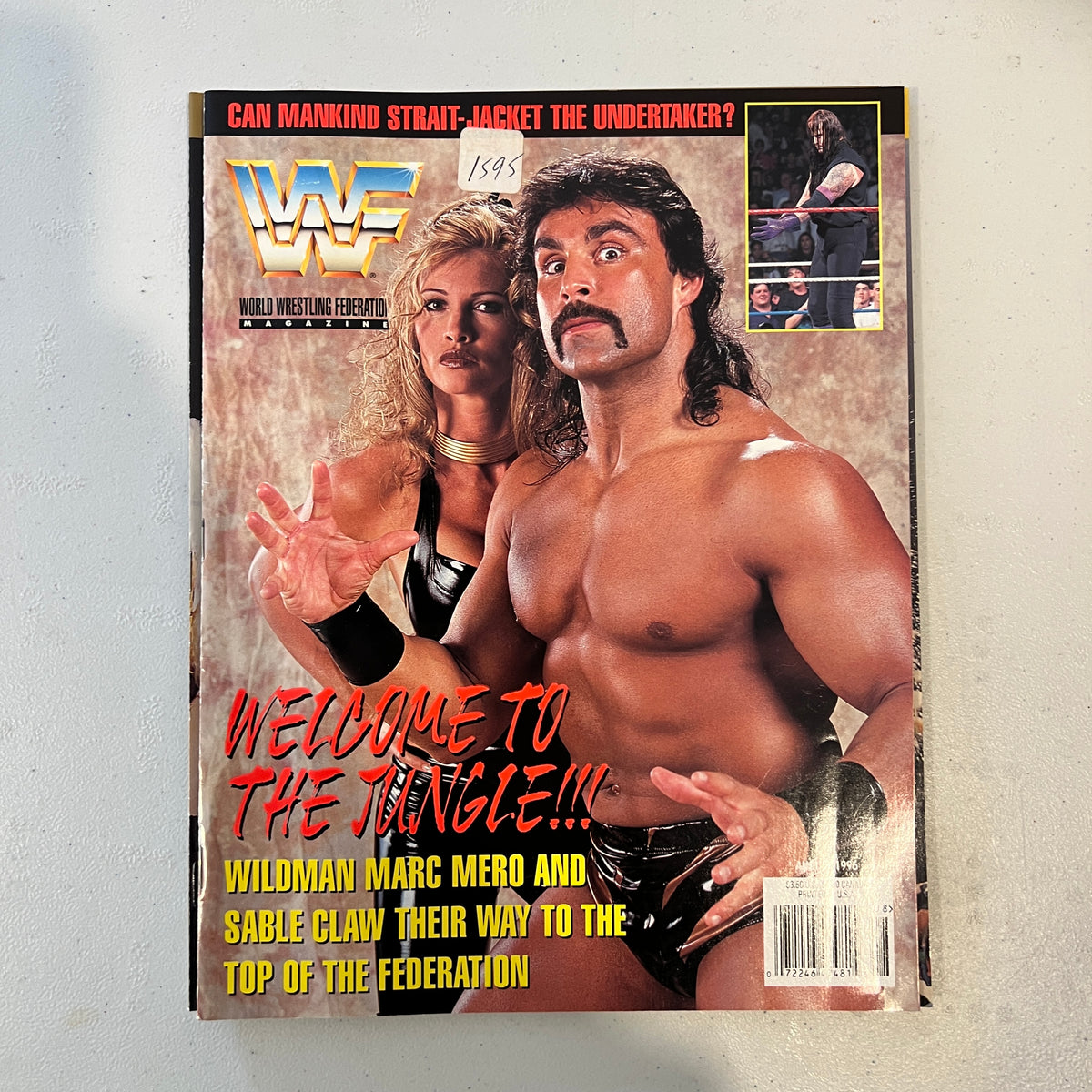Marc Mero WWF WWE Magazine 1990s Retro Wrestling Merchandise Collectable 1996 1