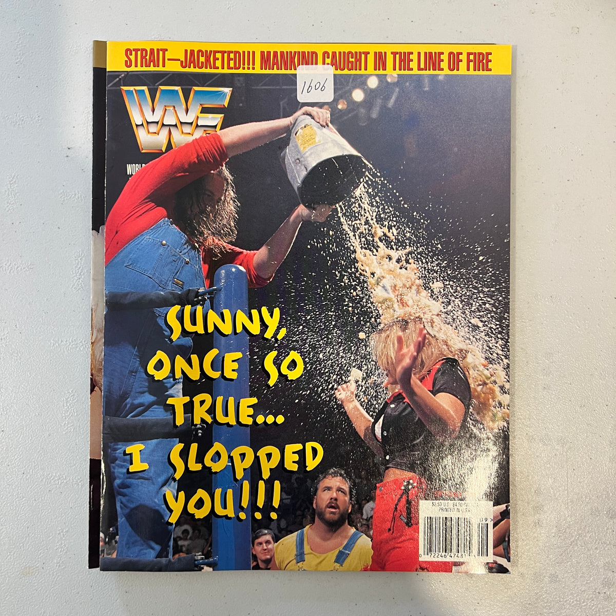 Sunny WWF WWE Magazine 1990s Retro Wrestling Merchandise Collectable 1996 1