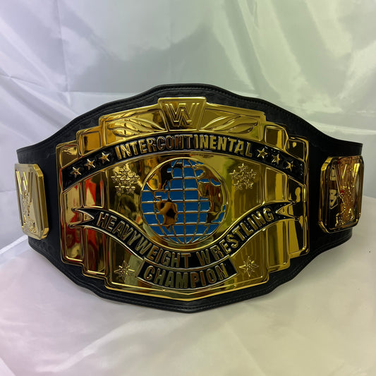 WWE Classic Black Intercontinental Championship Replica Title Belt WWE Shop