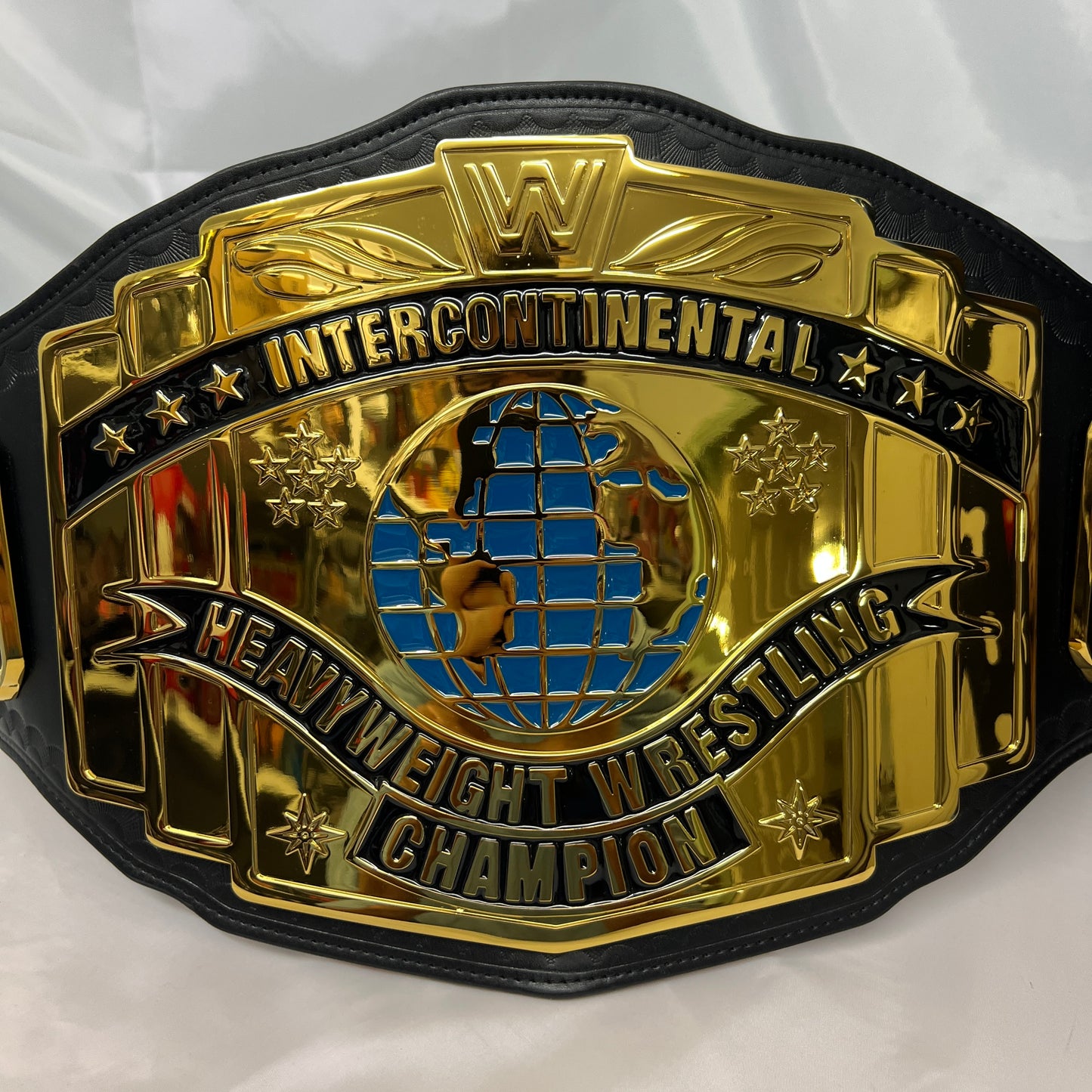 WWE Classic Black Intercontinental Championship Replica Title Belt WWE Shop