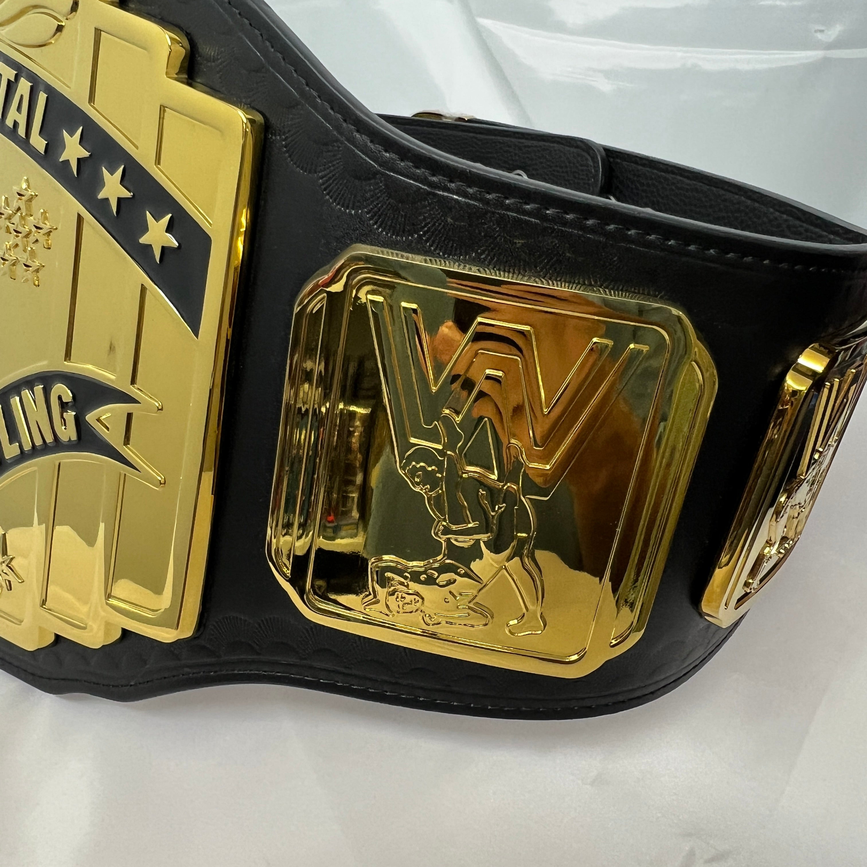 WWE Classic Black Intercontinental Championship Replica Title Belt WWE Shop