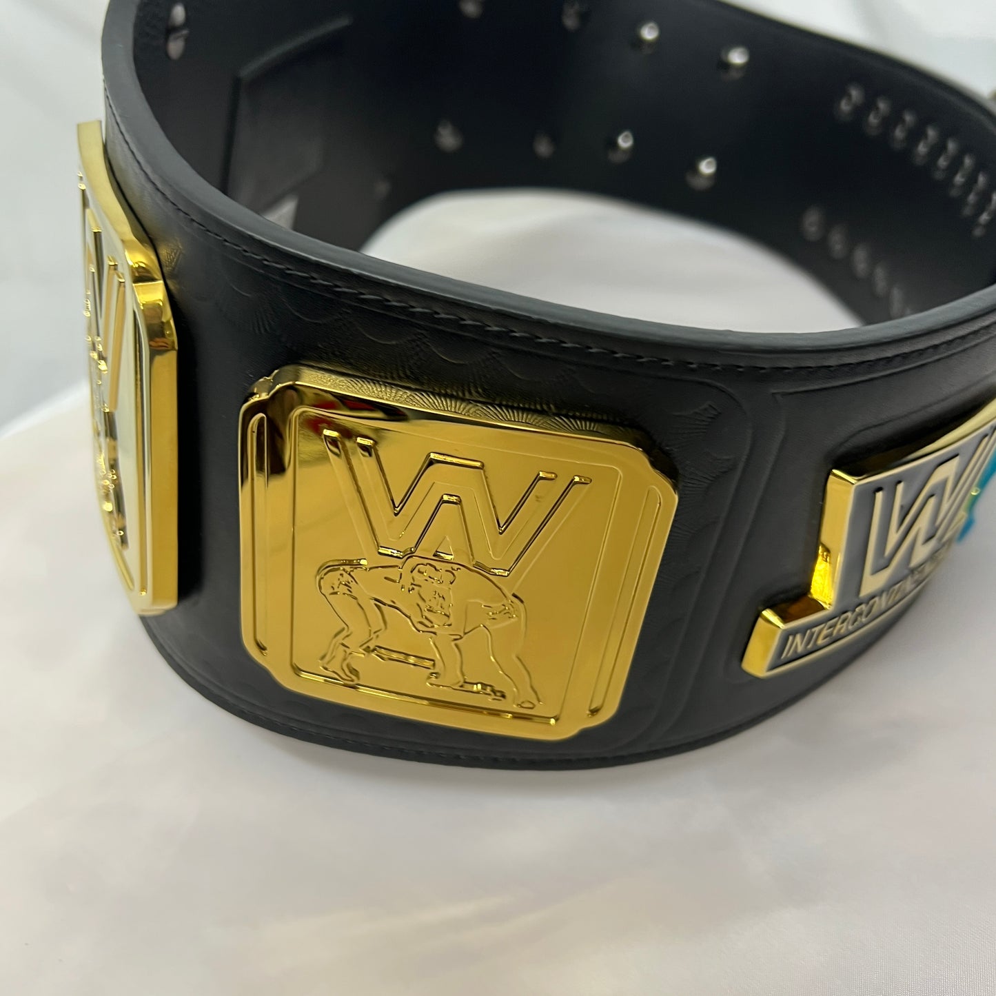 WWE Classic Black Intercontinental Championship Replica Title Belt WWE Shop