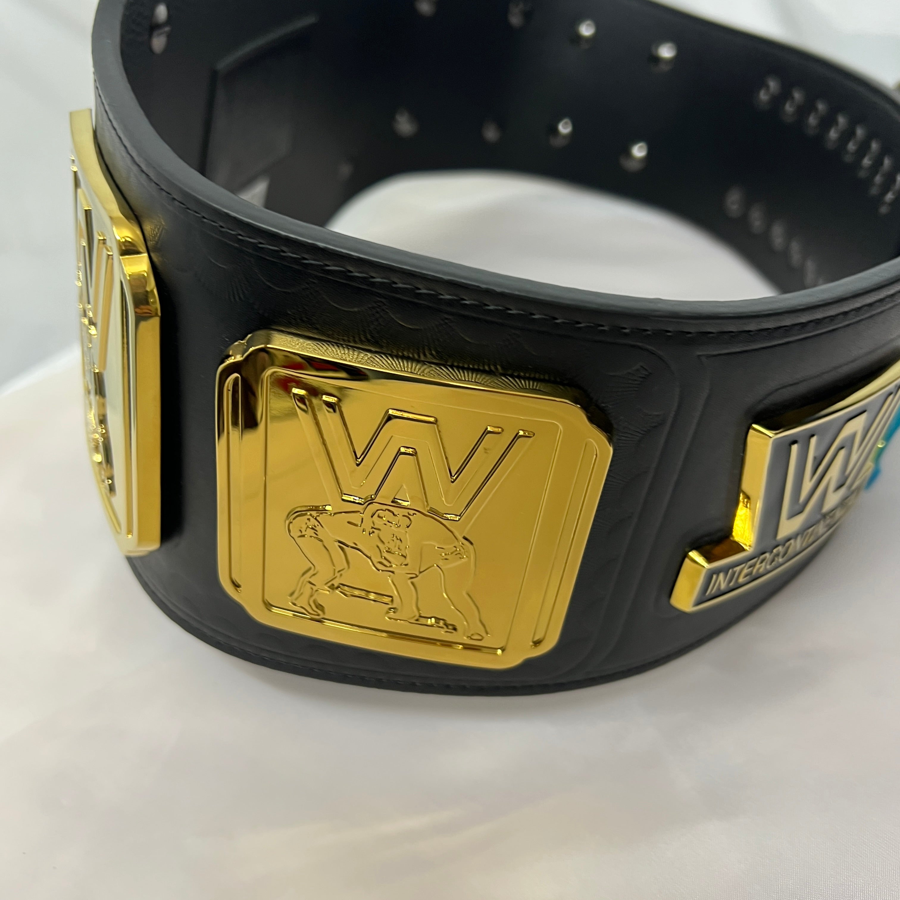 WWE Classic Black Intercontinental Championship Replica Title Belt WWE Shop