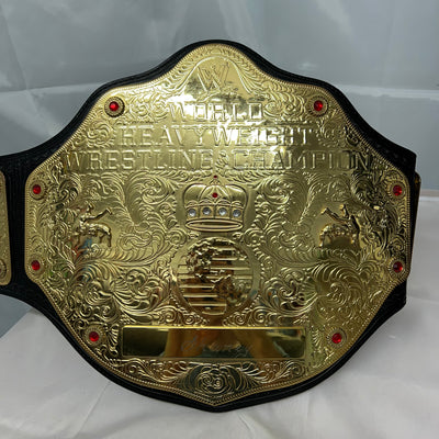 WWE Big Gold World Heavyweight Championship Authentic Replica Belt WWE FTC