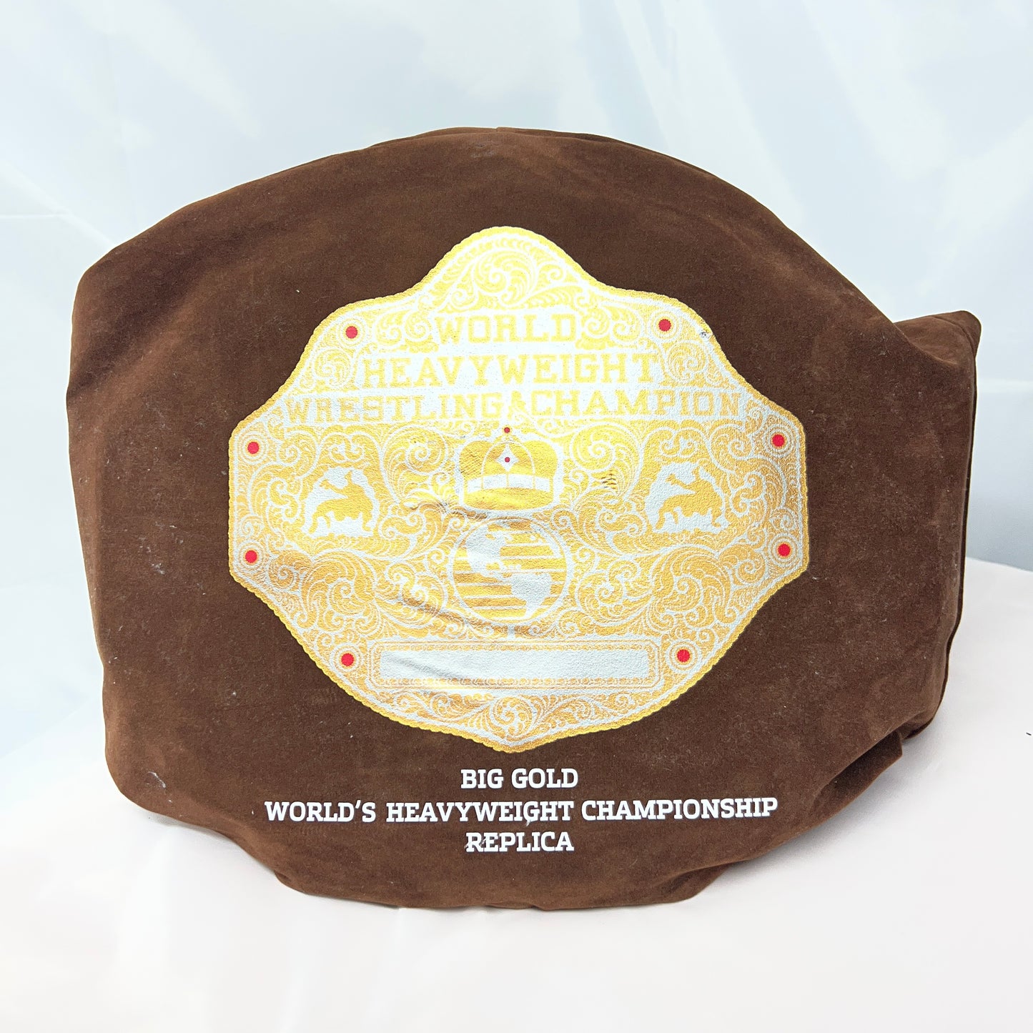 WWE Big Gold World Heavyweight Championship Replica Title Belt WWE Shop