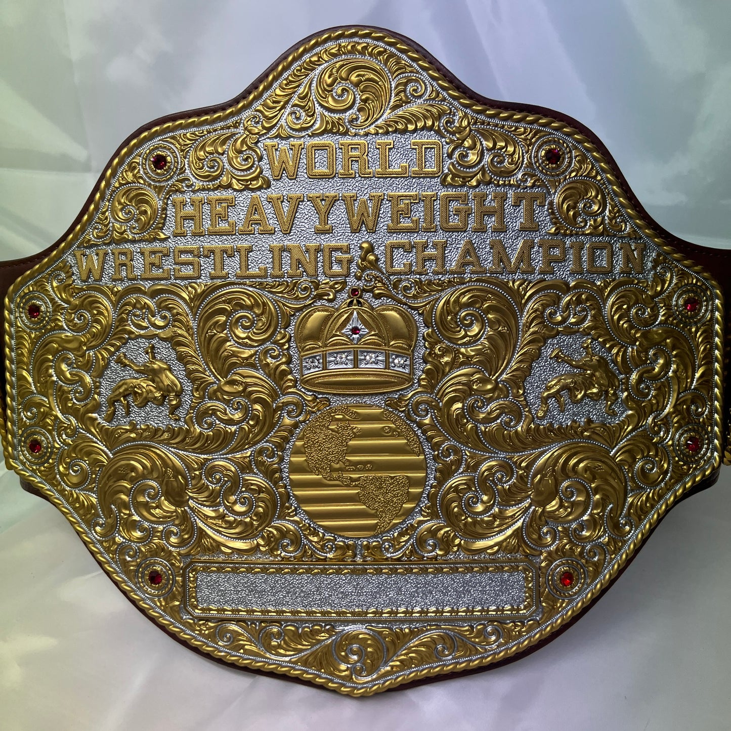 WWE Big Gold World Heavyweight Championship Replica Title Belt WWE Shop