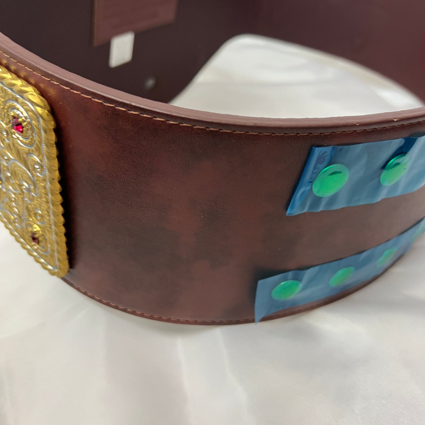 WWE Big Gold World Heavyweight Championship Replica Title Belt WWE Shop