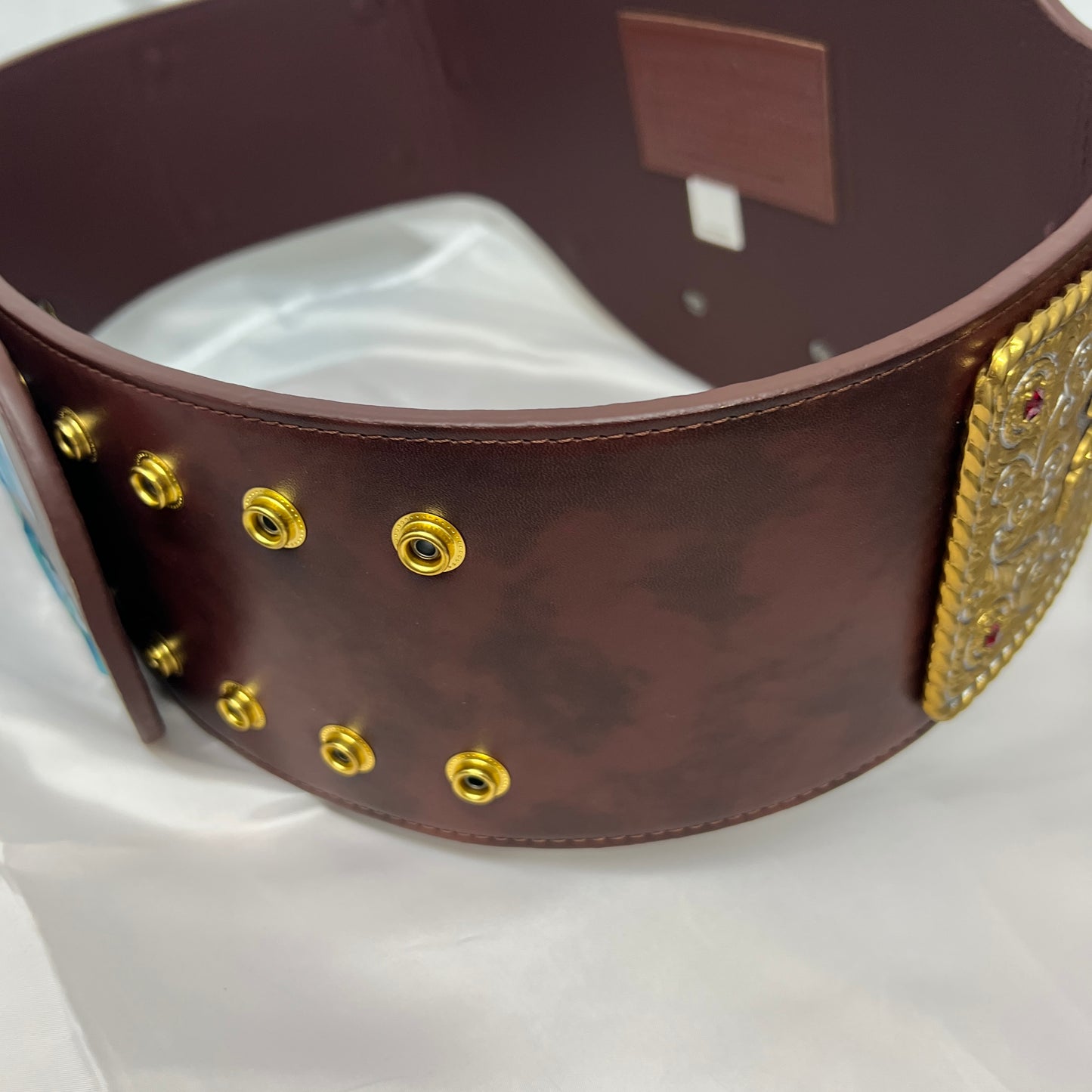 WWE Big Gold World Heavyweight Championship Replica Title Belt WWE Shop