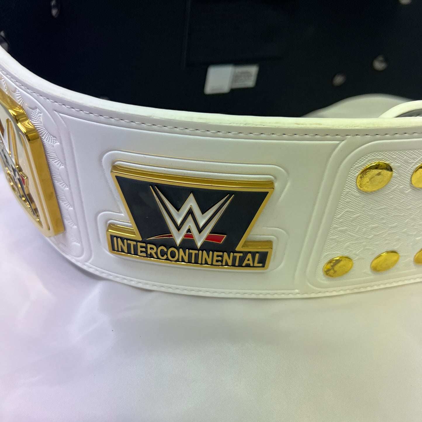WWE White Intercontinental Championship Replica Title Belt WWE Shop