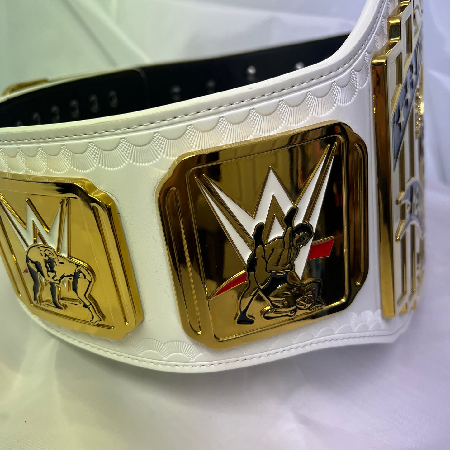 WWE White Intercontinental Championship Replica Title Belt WWE Shop