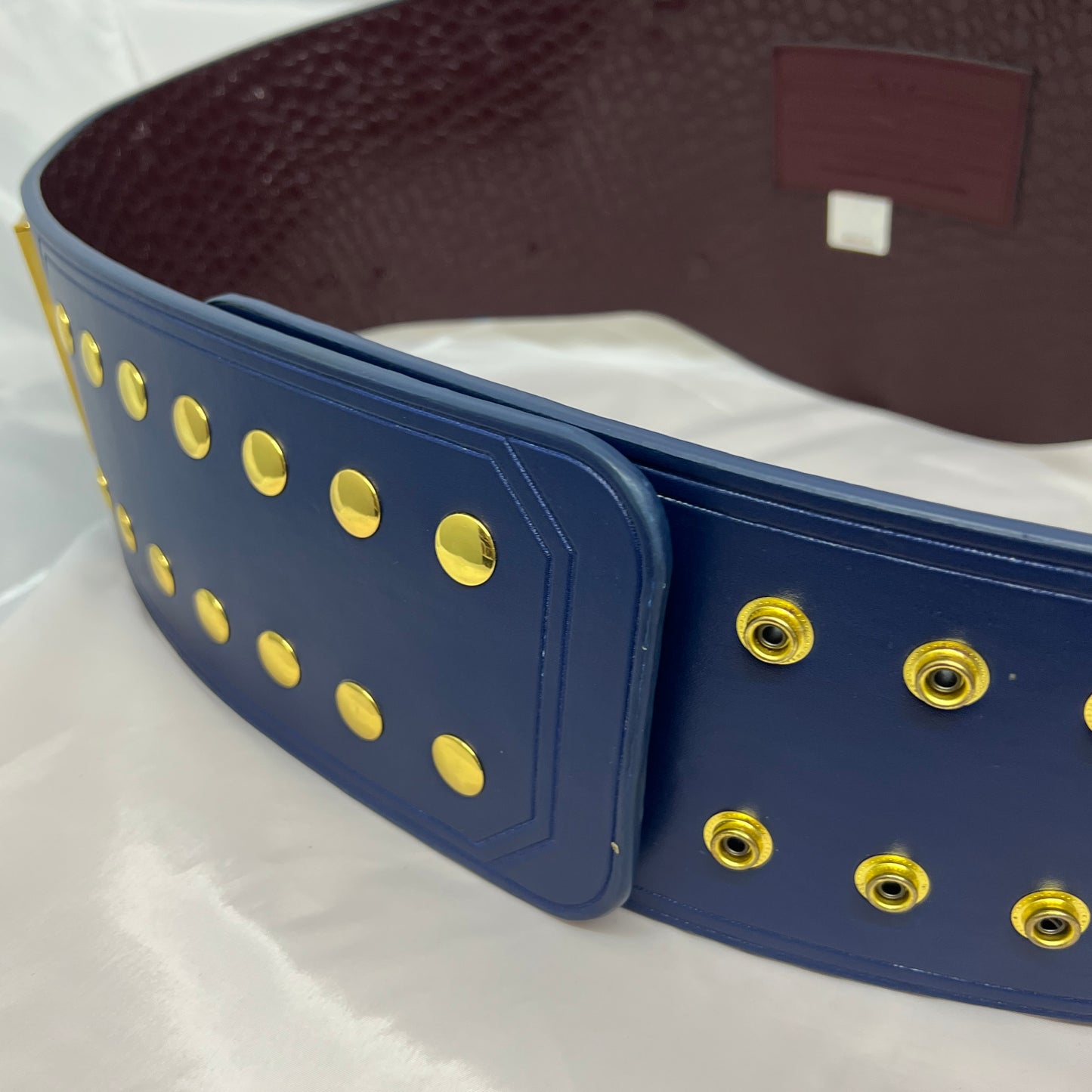 WWE Blue Big Eagle Championship Authentic Replica Title Belt WWE Shop