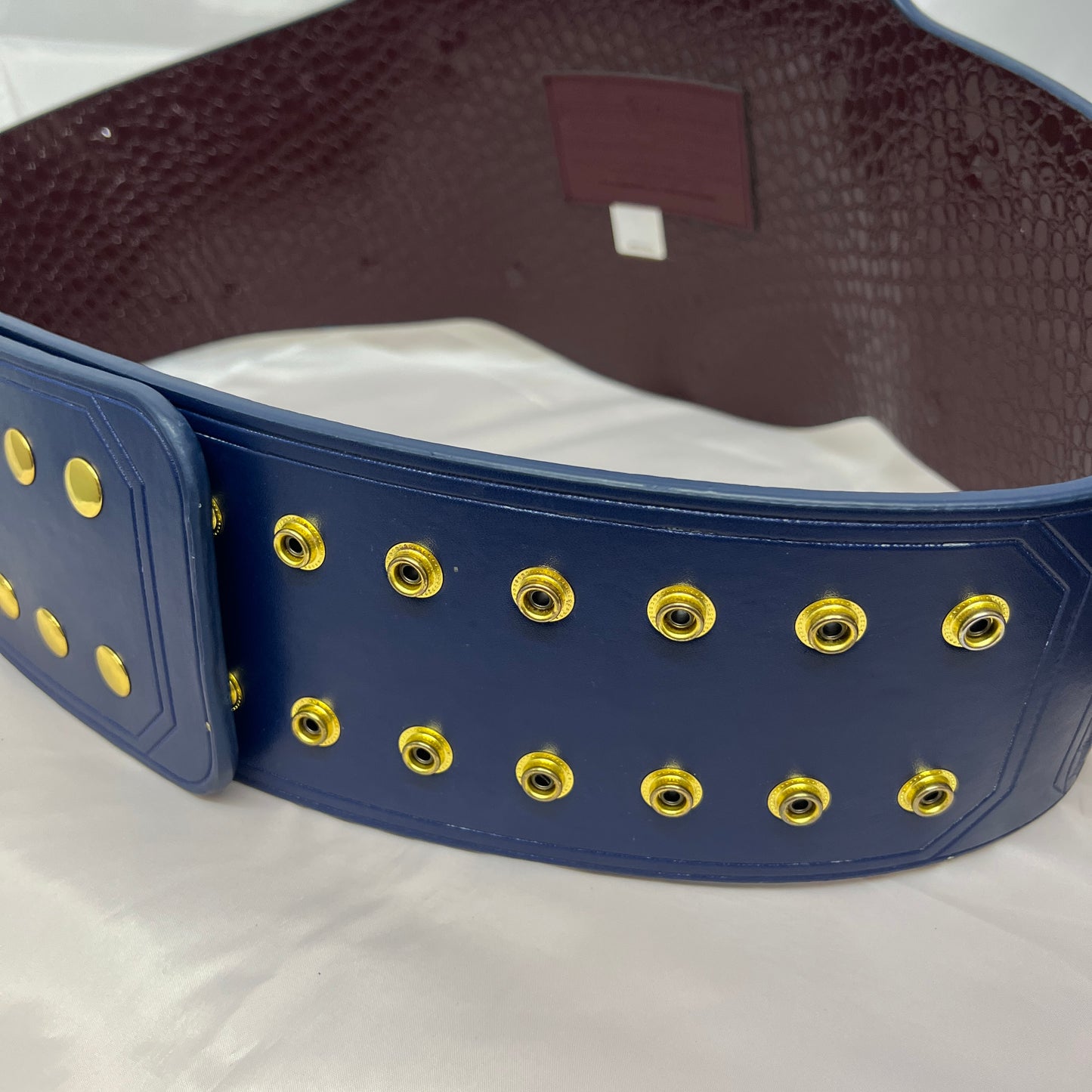 WWE Blue Big Eagle Championship Authentic Replica Title Belt WWE Shop