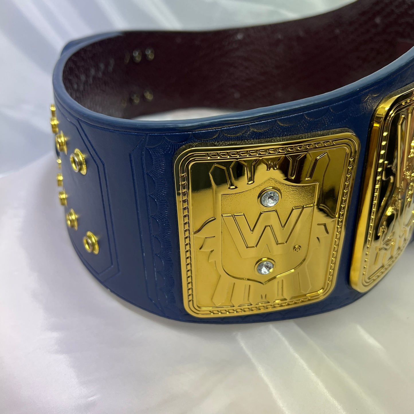 WWE Blue Big Eagle Championship Authentic Replica Title Belt WWE Shop